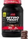 Muscletech Whey Protein Powder (Σοκολάτα γάλακτος, 2 Λίρες) - Nitro-Tech Ultimate Muscle Building Formula with Whey Protein Isolate - 30g πρωτεΐνης, 3g Creatine & 6,8g BCAA - Συσκευασία Μαΐου Vary