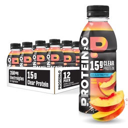 Protein2o 15g Whey Protein Infused Water, Ροδάκινο Mango, 16,9 Oz φιάλη (πακέτο των 12)