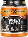 Body Fortress Super Advanced Whey Protein Powder, Cookies N’ Creme, 60g Protein & 12g BCAAs ανά 2 Scoops, Myster Gain & Recovery, Immune Support with Vitamins C & D, 1.78lbs (Packaging May Vary)