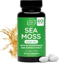Happy Healthy Hippie Sea Moss Gel Κάψουλες 3.000 mg (1 Καθημερινή) – Ανοσία, Energy Boost & Digestive Υποστήριξη 