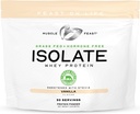 Μύες Fast Grass-Fed Πρωτεΐνες Whey Isolate, Όλα τα φυσικά ορμονών Δωρεάν Ζυμαρικά, Whey Isolate Πρωτεΐνη Σκόνη για άνδρες και γυναίκες, Καθαρό, χωρίς γλουτένη, Delicious Isolate Πρωτεΐνη - Βανίλια, 2lb