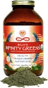 Superfood Powder, Blue Green Algae Based Green Juice Powder with 28 Organic Superfoods, No Fillers or Grasses, Energy & Longevity, Low Temp Αφυδατωμένοι Πράσινοι (34 Servings)