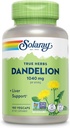 SOLARAY Dandelion Root Supplement - Healthy Kidney and Liver Support - 1.040 mg per Serving - Vegan, Lab Επαληθευμένο, 60 ημερών εγγύηση - 90 εξυπηρετούν, 180 VegCaps