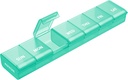 AUVON Weekly Pill Organizer with Avenious Opening Design, Arthritis Friendly Pill Box, BPA-Free Pill Organizer 7 Day, Χαριτωμένη & Φορητή θήκη χαπιών για βιταμίνες, συμπληρώματα και φάρμακα