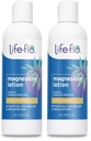Life-flo Μαγνήσιο Lotion, Vanilla Scent - Ανακούφιση και χαλάρωση με Χλωριούχο μαγνήσιο από το Zechstein Seabed - Δερματολόγος Δοκιμάστηκε, Hypoallergenic, 60-Day Εγγύηση, Δεν Δοκιμάστηκε σε ζώα, 8oz