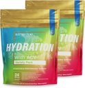 Essential Elements® Hydration Pack - Variety Pack - Ηλεκτρολύτες Powder Όχι Ζάχαρη - Ηλεκτρολυτικό Μείγμα Ποτού - Superior Hydration with ACV & Vitamin C - 48 Stick Packs