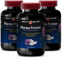 ενέργεια και συμπλήρωμα εστίασης - MUCUNA PRUIANS VELVET BEAN EXTRACT 350 MG - ενισχυτικό διάθεσης, εκχύλισμα βελούδινων φασολιών, αντιοξειδωτικά συμπληρώματα, συμπλήρωμα ενισχυτή εγκεφάλου για τη μνήμη, 3 μπουκάλια 180 κάψουλες