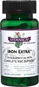 Vitanica Iron Extra, Συμπλήρωμα σιδήρου Ενισχυμένη Απορρόφηση με Βιταμίνη C 500mg, Methylfolate 400mcg, B12 Βιταμίνη 500mcg, Ασβέστιο, Κίτρινη προβλήτα, Ρίζα δαντελίωσης & Εκχύλισμα φύλλων Νετλ, Vegan, 60 κάψουλες