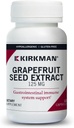 Grapefruit Seed Extract 125 mg Capsules - Hypoallergenic, 120 count