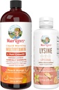 MaryRuth Organics Lysine Liposomal (Snickerdoodle) & Multivitamin Liquid + Hair Growth 