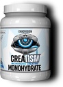 Ekkovision Creatine Monohydrate Powder, Micronized, Puckin' Blue Razz, Pre Workout & Post συμπλήρωμα προπόνησης για άνδρες και γυναίκες, την ενεργειακή υποστήριξη, εύκολο να αναμειχθεί σε Shakes, Smoothies & Ποτά, 100 εξυπηρετήσεις