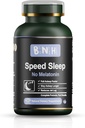 BNH Speed Sleep - Melatonin Free Formula - Αρχαία Κινέζικη Remedy - 15 Βότανα - Fall & Stay Asleep Γρηγορότερα - Wake Refreshed & Energized - No Groggy Feeling - Relax - Ηρεμεί το μυαλό-ναρκωτικά Δωρεάν - 180 Μέτρα