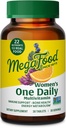 MegaFood Women Multivitamin One Daily - Πολυβιταμίνη για γυναίκες - Βιταμίνη C, Βιταμίνη D, Σιδήρου & Β Βιταμίνες - Οστό, Ενέργεια Μεταβολισμός & Ανοσολογική Υποστήριξη - Χορτοφαγική, Χωρίς Γλουτένη - 30 Tablets, 30 Σερβιέτες