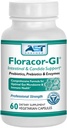 Floracor - Υποστηρίζει Gut & Εντερική Υγεία - Premium Probiotic, Prebiotic και Enzyme Formula - 60 κάψουλες χορτοφάγων