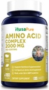 NusaPure Amino Acid Complex Blend 2000 mg-180 Caps (Non-GMO, Gluten-Free)