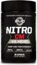 PMD Sports Nitro cm - Νιτρικό Οξείδιο με Agmatine Pre Education Supplement - Μύες Ανάπτυξη Προ προπόνηση με L Arginine - Ενίσχυση αντοχής για σκληρή άσκηση, εκπαίδευση, και Bodybuilding - 90 κάψουλες