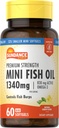 Sundance Mini Fish Oil Softgels 1340mg 