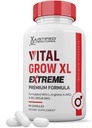 Justified Laboratories Vital Grow XL Extreme Pills 1600MG Premium Formula Proprietary Blend for Men's Health 60 Κάψουλες