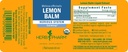 Βότανο Pharm Certified Organic Lemon Balm Liquid Extract for Calming Nury System Support, Organic Cane Alcohol, 1 Ουγγιά (Pack of 5)