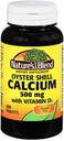 Nature's Blend Oyster Shell Calcium 500mg με βιταμίνη D3, 100 δισκία (πακέτο των 3)