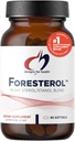 Designs for Health Plant Sterols and Stanols - Foresterol Stanol Sterol Supplement with Beta-Sitosterol from Conefulous Pine - Σχεδιασμένο για να βοηθήσει στη διατήρηση Υγιεινών επιπέδων χοληστερόλης (90 Softgels)