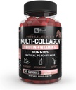Multi Collagen Peptide Gummies (1, 2, 3, 5 & 10) + Βιταμίνη C + Βιοτίνη + Υαλουρονικό οξύ 