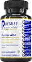 Premier Research Labs Premier Aloe - κάψουλες Aloe Vera, συμπλήρωμα Aloe Vera, Acemannan, χάπια Aloe για Digestive Health & Immune Support, Caps εκχύλισμα αλόης Gel - 30 κάψουλες χορτοφάγων