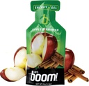 Boom Nutrition - Carb Boom Energy Gel - Fruit-Flavored Energy Gels - Workout Gel - Energy Gel for Cycling - Running Gel - Natural Energy Gel - Apple Cinnamon (24 Pack)