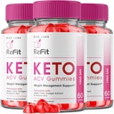 rize labs - Refit Keto ACV Gummies για Σύνθετη απώλεια βάρους με μηλίτη μηλίτη, συμπλήρωμα, βοηθά στη μείωση του λίπους κοιλιάς, για επιπλέον δύναμη (180 Gummies)