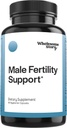Fertility Supplements for Men | Male Fertility Support | Mens Fertility Vitamin Supplement | Mens Prental Vitamins | Healthy Sperm & Motility | Clean Label Project Certified | 30 Day Supply Capsules