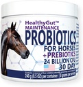 HealthyGutTM Probiotics for Horses Dietary Supplement, All-Natural Digestive System Maintenance Formula (30 ημέρες)