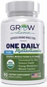One Daily Multivitamin for Men - με Βιταμίνες & Ορυκτά + Βιολογικά Ολόκληρα Τρόφιμα, Συμπλήρωμα για την ενίσχυση της ενέργειας, Γενική Υγεία - Μη ΓΤΟ - 90 Κάψουλες 