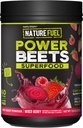 Nature Fuel Power Beets Powder, Delicious Mixed Berry, Concentrated Superfood Supplement, Supports Circulation, Natural Energy & Stamina, Non-GMO, 60 Servings (Packaging May Vary)