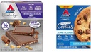 Atkins Endulge Crunchalicious Σοκολάτα Bar, 16 Count & Chocolate Chip Protein Cookie, 4 Count