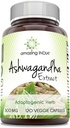 Amazing India Ashwagandha 500 mg Veggie Κάψουλες συμπλήρωμα 