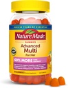 Nature Made Advanced Women Gummy Multivitamins with Magnesium Citrate, Calcium, B Vitamins, Multivitamin Gummies για γυναίκες, 90 Multi Vitamin Gummies, 30 Day Supply