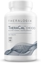 Theralogix TheraCal D4000 - Συμπλήρωμα υποστήριξης για την υγεία των οστών με ασβέστιο, μαγνήσιο, βιταμίνη D3, βιταμίνη K2 & βόριο* - Προσφορά 90 ημερών - NSF Certified - 360 δισκία