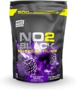 MRI NO2 Black Nitric Oxide Supplement for Pump, Muscle Growth, Vascularity & Energy - Powerful Stim-Free Pre-Workout with Citrulline (30 Servings) (Black Razzy Ripped)