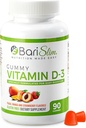 Barislim Bariatric Vitamin D-3 Gummies - Ειδικά Formulated Gummy Vitamin for Aσθενείς Μετά από Χειρουργική Απώλεια βάρους - Εύκολη στο Digest και Μεγάλη Γεύσεις Φρούτων 