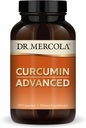 Dr. Mercola Curcumin Advanced, 90 Servings (90 Κάψουλες), 500 mg ανά καψάκιο, συμπλήρωμα διατροφής, υποστηρίζει την υγεία όρασης και ψυχική εστίαση, μη ΓΤΟ