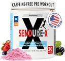 Sendure-X Beetroot + Citrulline Powder - Caffeine-Free Pre-Workout - Boosts Blood Flow, Energy, VO2 Max, Endurance, Recovery - NSF Sport Certified, Peak Performance, Natural - 30 Servings Wild Berry