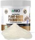 AKI Plant-based Prebiotic Blend (6oz/170g) - Ιδανική πηγή FOS & Inulin - Νουρική Εντερική Χλωρίδα & Ανοσία - Ιδανική για Πρωτεΐνη Shakes, Juice, Smoothies - Κετοφιλική, Vegan, Γλουτένη & GMO Δωρεάν