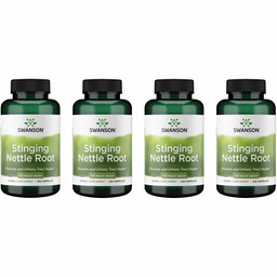 Swanson Stinging Nattle Root (Urtica Dioica) - Βότανο συμπλήρωμα - (100 κάψουλες, 500mg) (4 Συσκευασία)