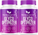 (2 Pack) GlycoEase Glyco Optimizer - Επίσημη GlycoEase χάπια Φυσικό συμπλήρωμα Υποστήριξη, Glycoase Premium Naturals κάψουλες, Glycoeas Advanced Formula Κριτικές, 60 κάψουλες για 2 μήνες