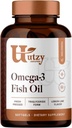 Utzy Naturals Omega-3 Fish Oil 