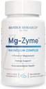 Biotics Research Mg- ZymeTM Triple Magnesium Complex 100 mg- Μαγνήσιο Γλυκινικό, Γλυκονικό, Ασπαρτικό Χηλικό συμπλήρωμα, Υψηλή Απορρόφηση, Υποστήριξη Ύπνος, Ενέργεια, Καρδιαγγειακή Υγεία–100 Κάψουλες