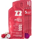 Z2 Dragon Fruit Energy Gel Performance - 25g Carb, 204mg Νάτριο, ηλεκτρολύτες, προ & κατά τη διάρκεια προπόνησης, ενισχύει την αντοχή για τρέξιμο, ποδηλασία, ποδηλασία, και σπορ - 5-Count Pack