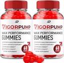 Αντλία Vigor Gummies για άνδρες – VigorPump Ανδρικές Gummies All-Φυσικό συμπλήρωμα, Αντλία Gummies Vigor Κριτικές (2 πακέτο - 120 Gummies)
