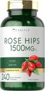 Carlyle Rose HIPS | 1500mg | 240 Quick Release Capsules | Non-GMO and Gluten Free Herbal Supplement