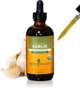 Βότανο Pharm Certified Organic Garlic Liquid Extract για Καρδιαγγειακή και Κυκλοφορική Υποστήριξη - 4 Ουγγιά